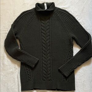 Lululemon Athletica Olive Knit Turtleneck